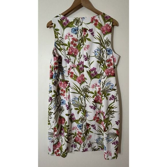 ALYX Women’s Size 18 Sleeveless Floral Sheath Dress - Picture 2 of 5